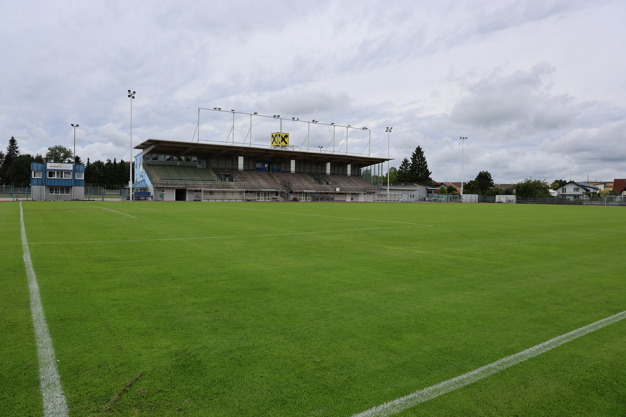 Cupspiel gegen Rapid im Klaus-Roitinger-Stadion