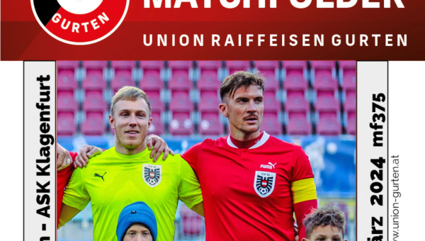 Matchfolder Gurten - Klagenfurt