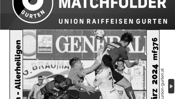 Matchfolder Guten - Allerheiligen